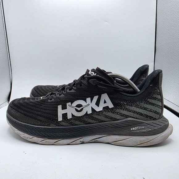 Hoka One One Mach 6 Mens Size 13 D Black White Athletic Shoes Running Walking - Picture 13 of 13